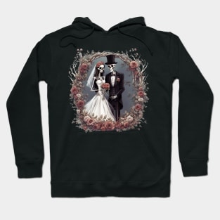 Skeleton Bride and Groom Hoodie